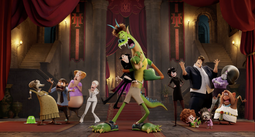 The final chapter of  "Hotel Transylvania "
