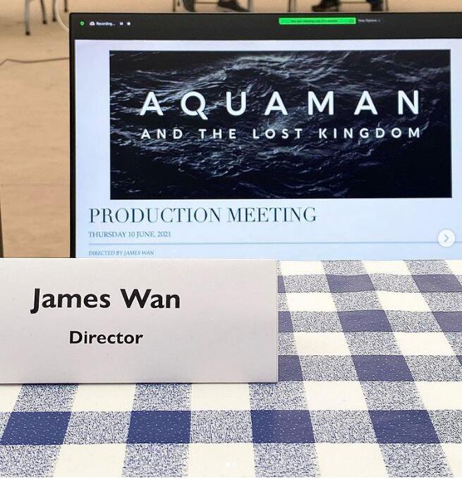 Deal! "Aquaman 2" title first exposed: Aquaman and the lost kingdom.