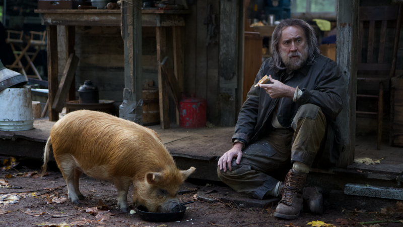 Nicolas Cage starred in "Pig" first exposure Trailer