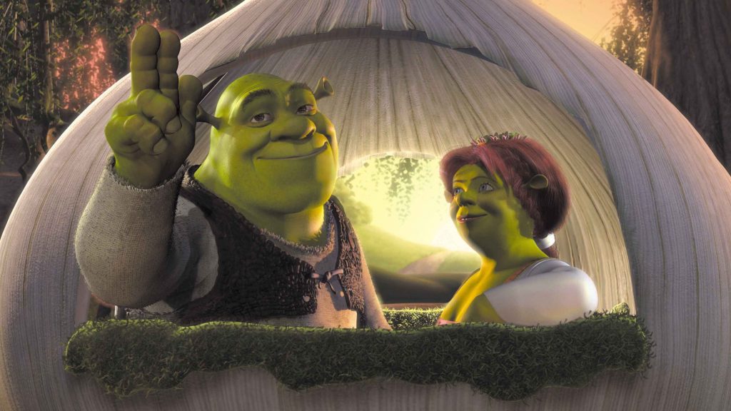 Twenty years later, it is still the most popular "adult" animation. "Shrek": Not a prince and princess can still be happy.