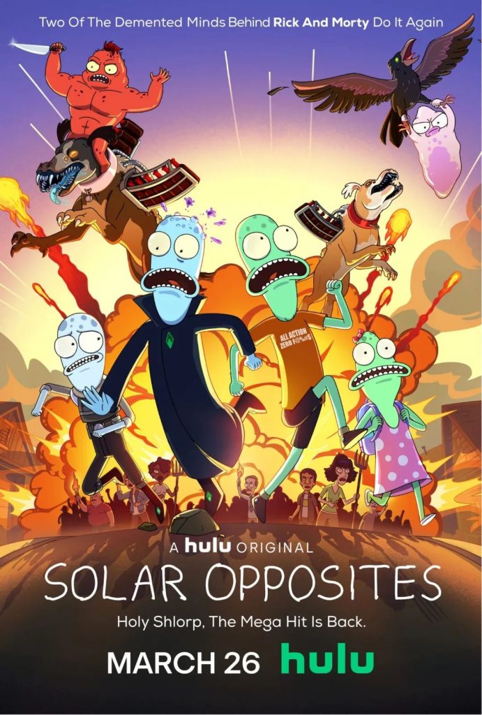 "Solar Opposites": This R-level animation, don't just see his bloody and violent pictures.
