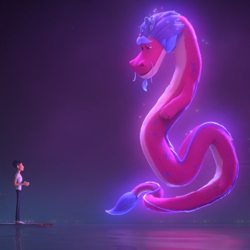 "Wish Dragon" goes live on Netflix, and its ratings rise all the way in the first weekend.