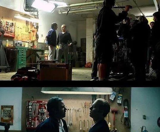 35 behind-the-scenes photos of the movie, revealing the true and false of the light in the movie, so the movies are all shot like this.