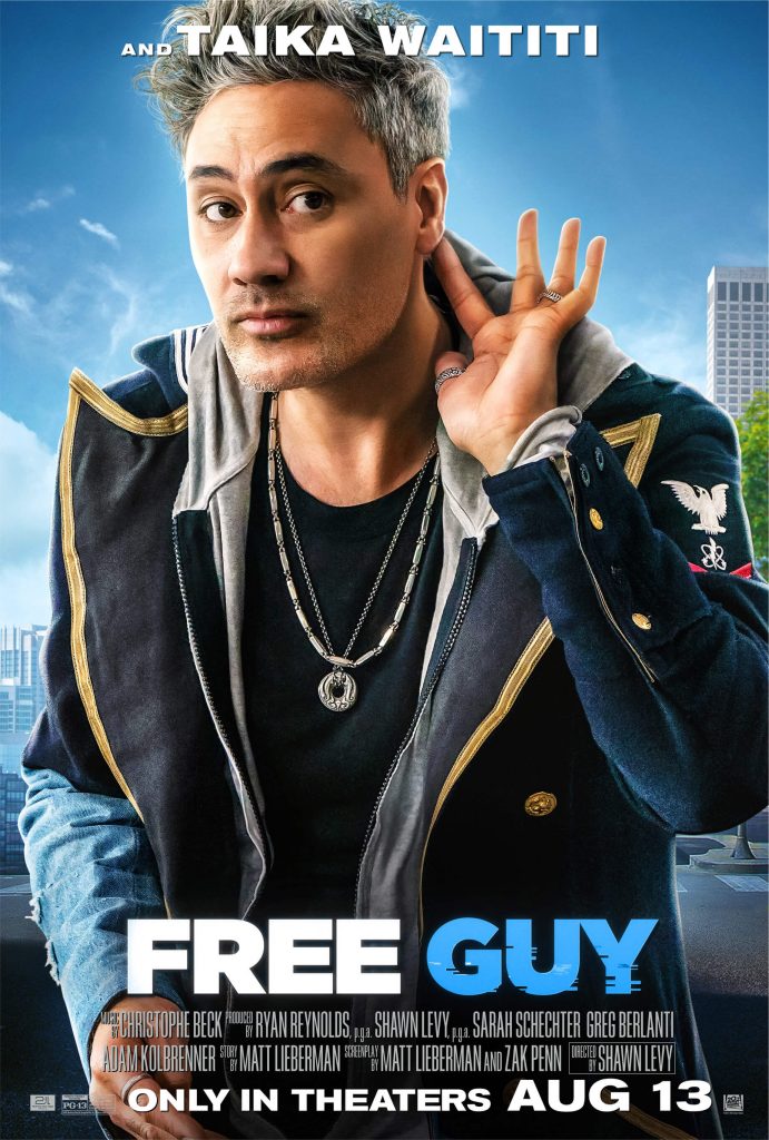 Action comedy "Free Guy" releases character poster