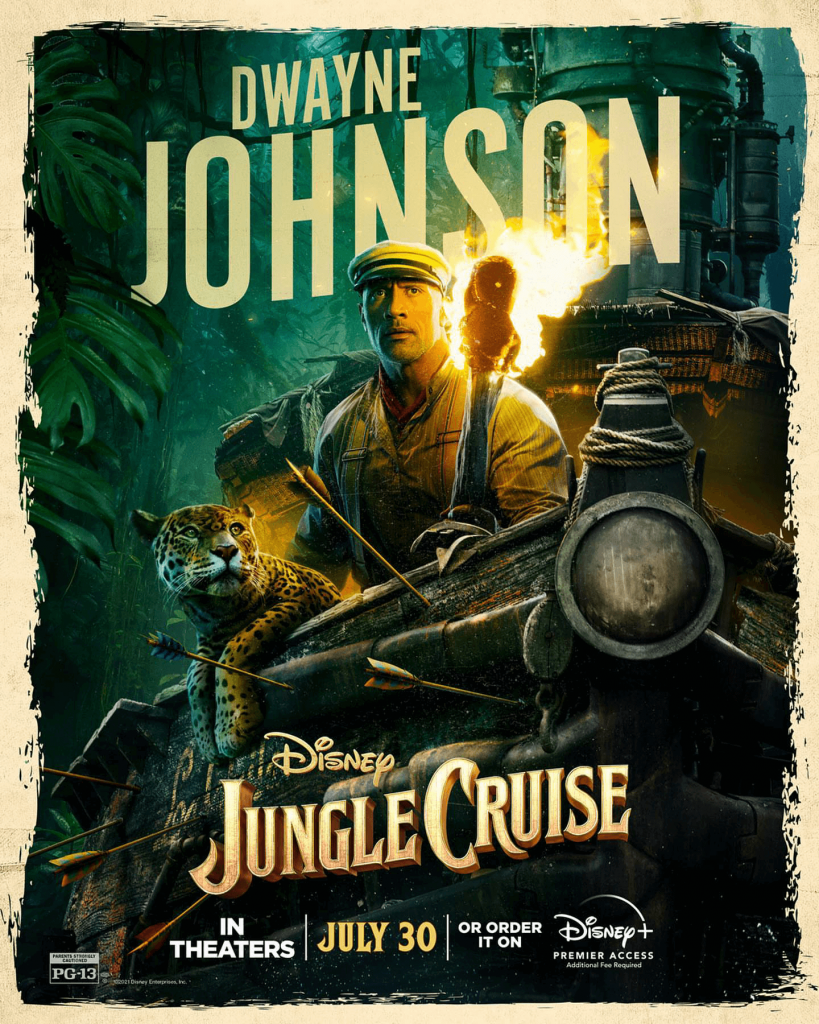 "Jungle Cruise" released the latest character poster