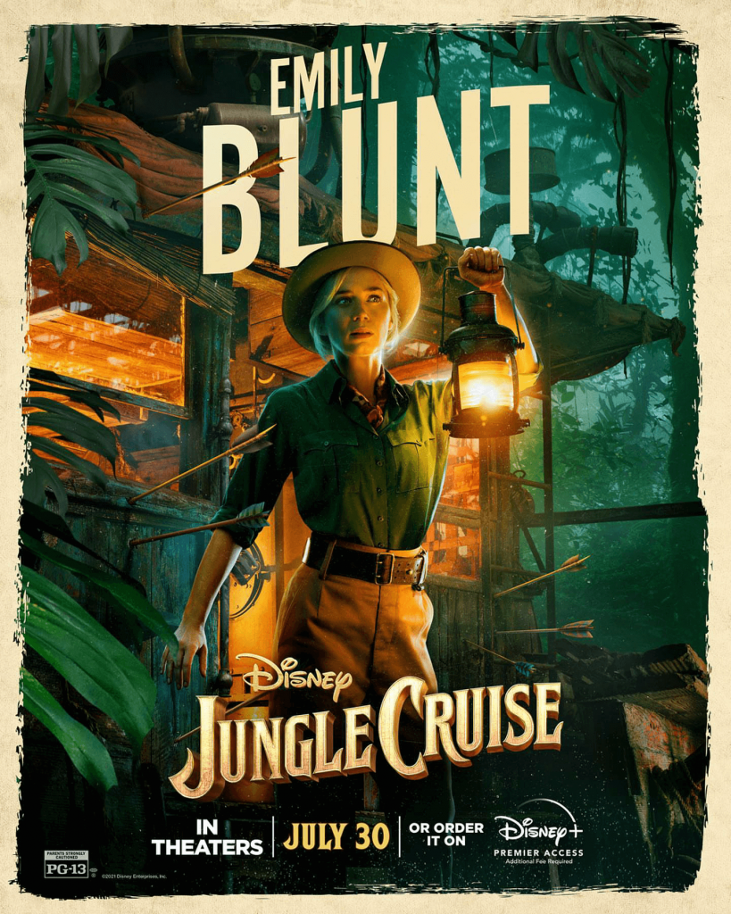 "Jungle Cruise" released the latest character poster