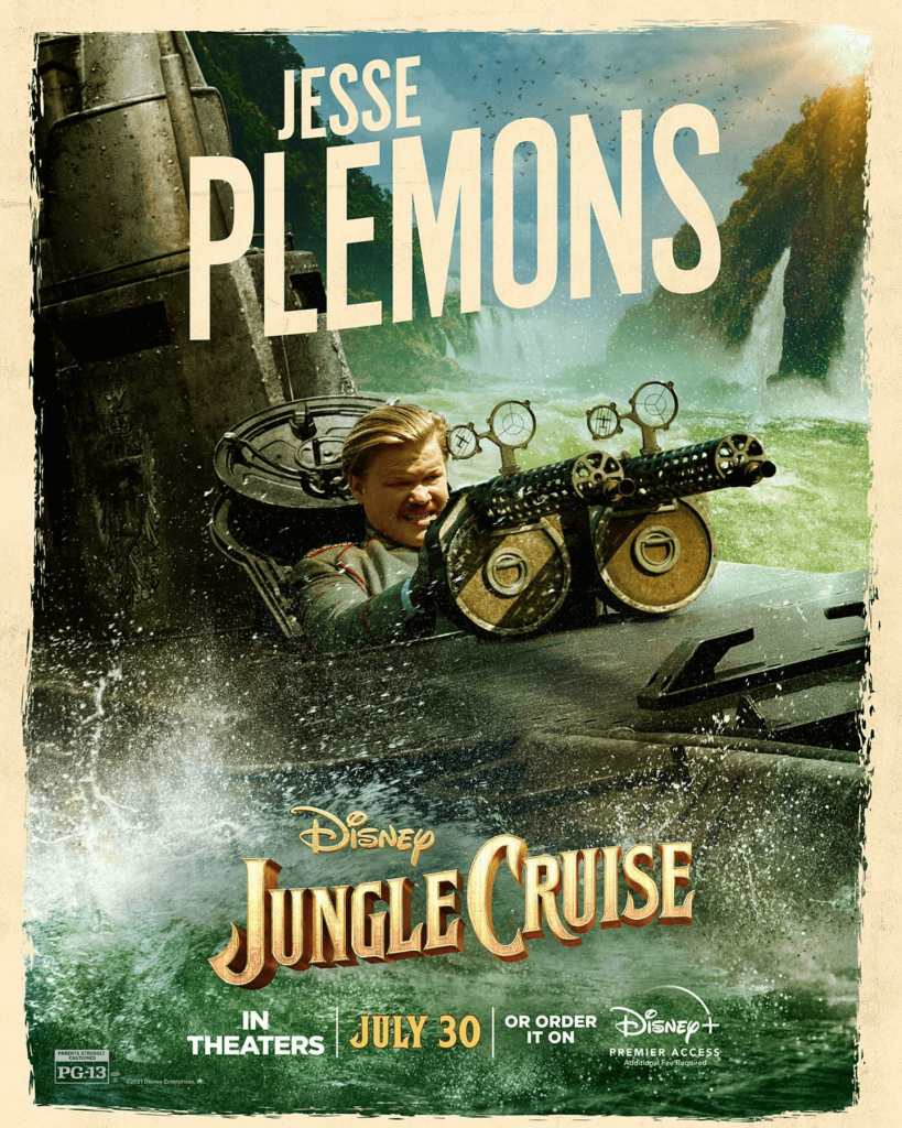 "Jungle Cruise" released the latest character poster