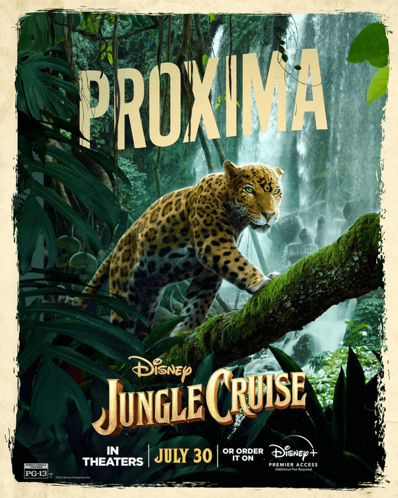 "Jungle Cruise" released the latest character poster