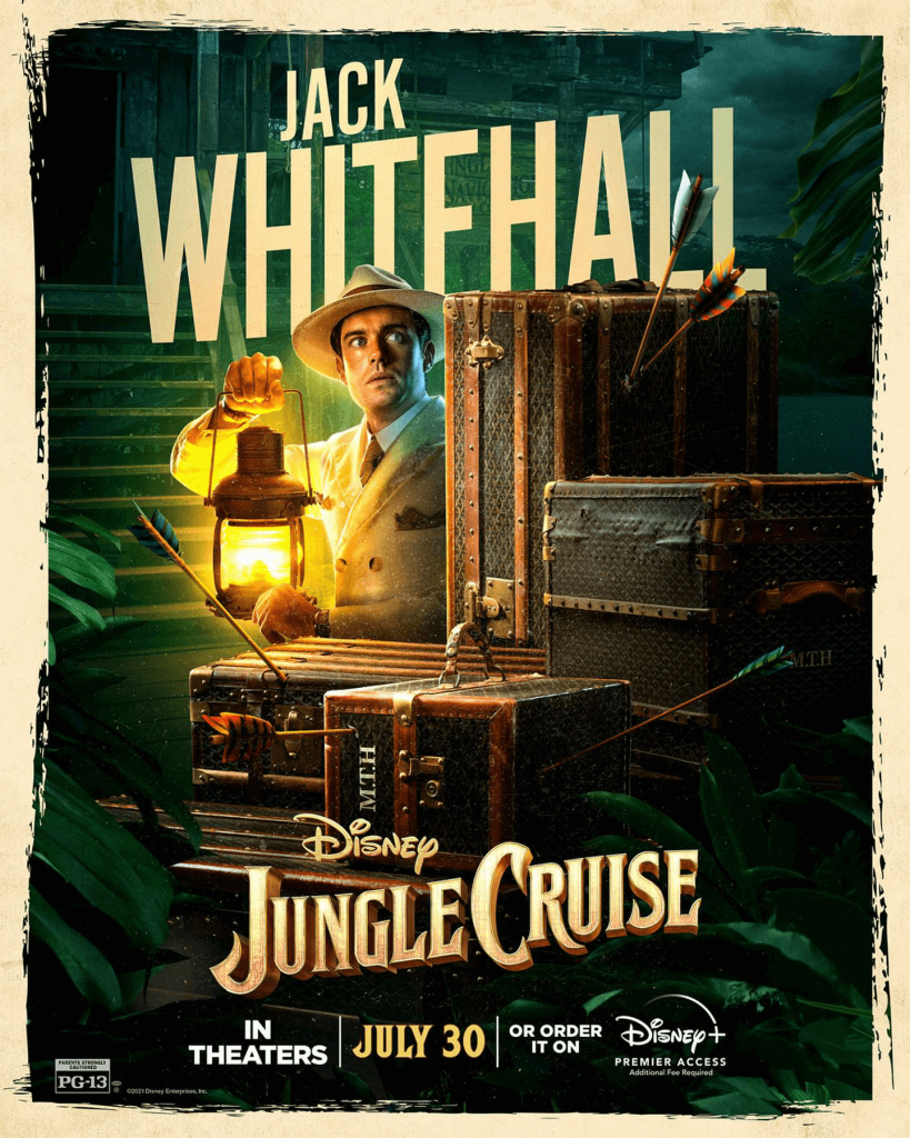 "Jungle Cruise" released the latest character poster
