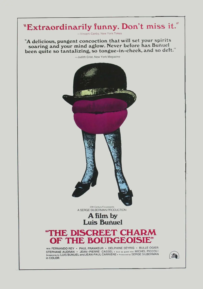 "Le charme discret de la bourgeoisie": A surrealist film that is difficult to understand