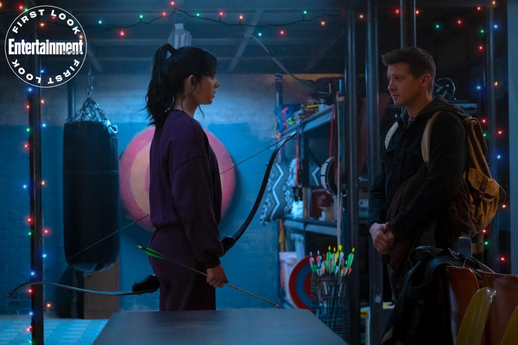 Marvel's new drama "Hawkeye" reveals its first stills