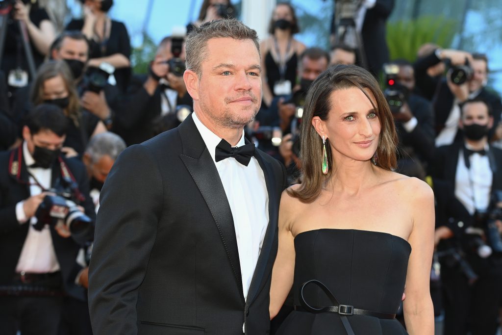 Matt Damon's new film "Stillwater" exposed the Cannes red carpet picture