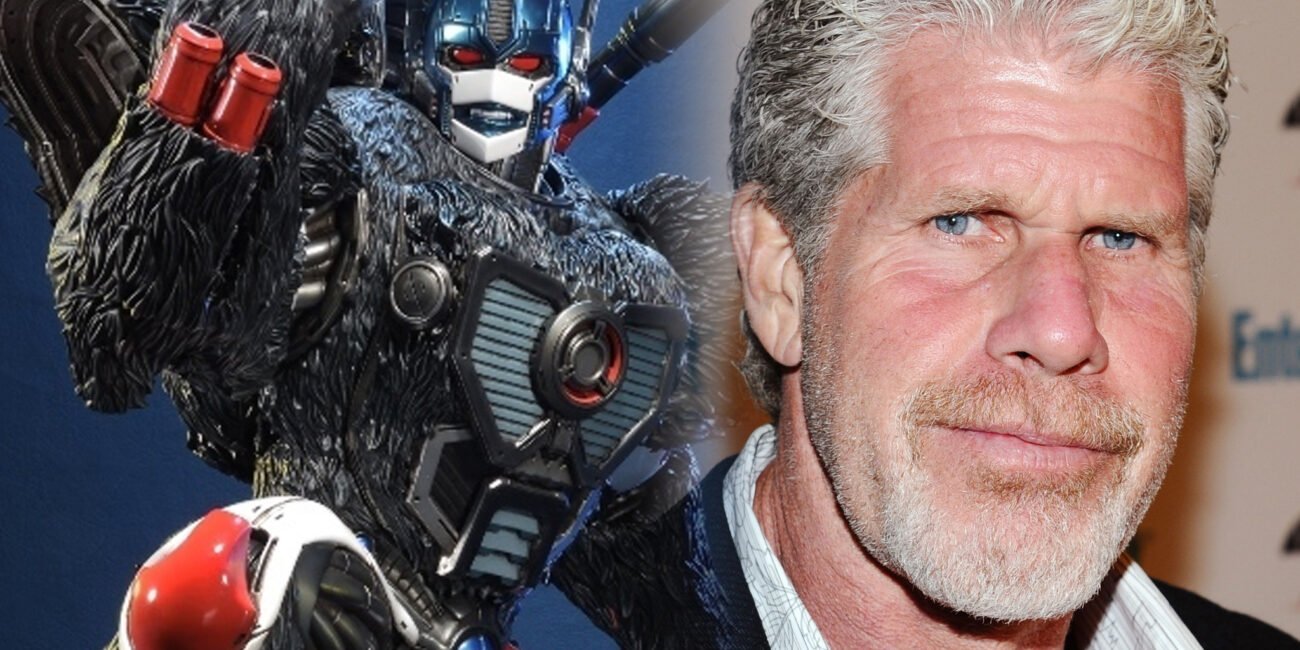 Ron Perlman voices the Optimus Primal of “Transformers Rise of the