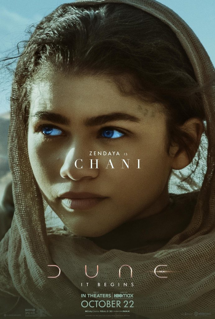 Sci-fi movie "Dune" exposed character posters, confirmed to be imported into mainland China.