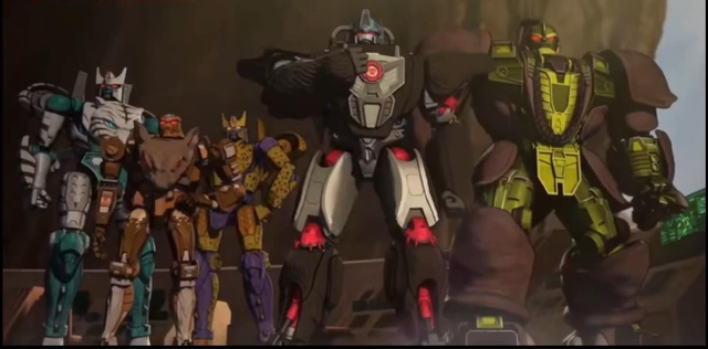 The "Beast Wars" from the "Transformers: War for Cybertron" trilogy is here