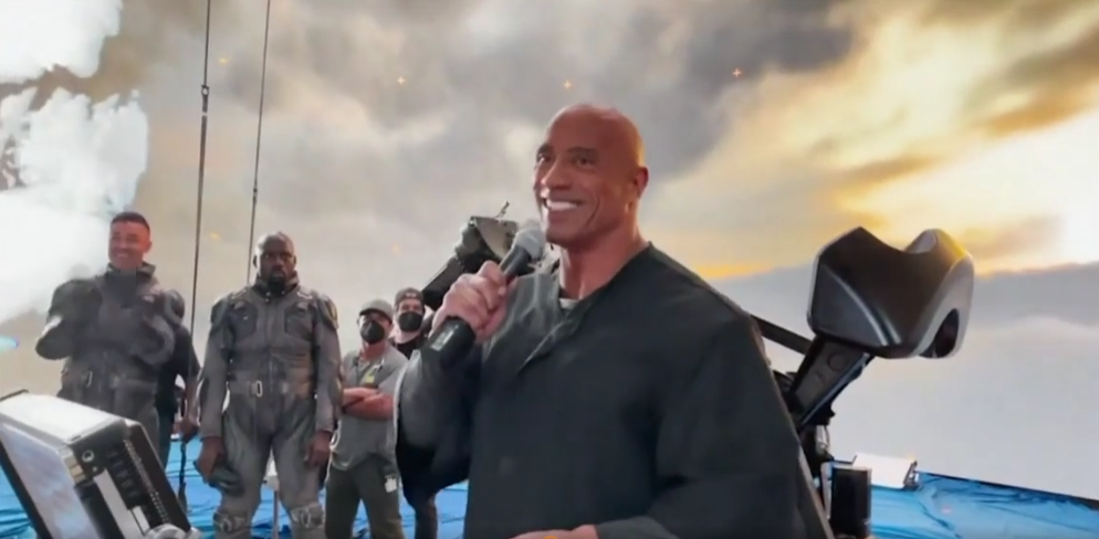 The filming of "Black Adam" ended