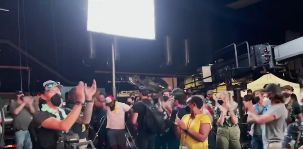 The filming of "Black Adam" ended