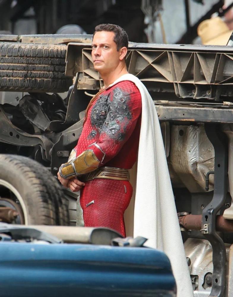 The latest stills of "Shazam! Fury of the Gods"! Shazam! Fight against the villains!