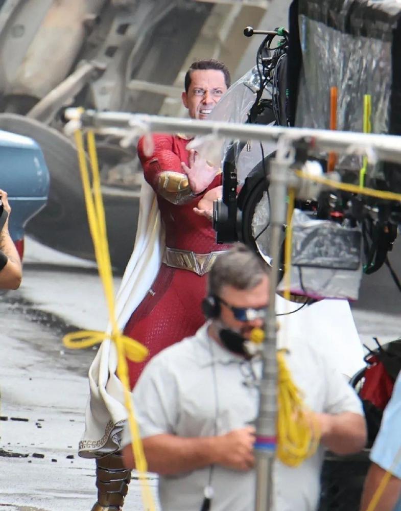 The latest stills of "Shazam! Fury of the Gods"! Shazam! Fight against the villains!