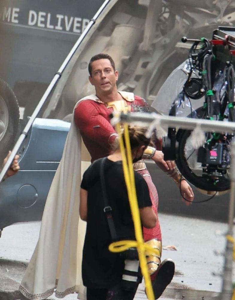 The latest stills of "Shazam! Fury of the Gods"! Shazam! Fight against the villains!