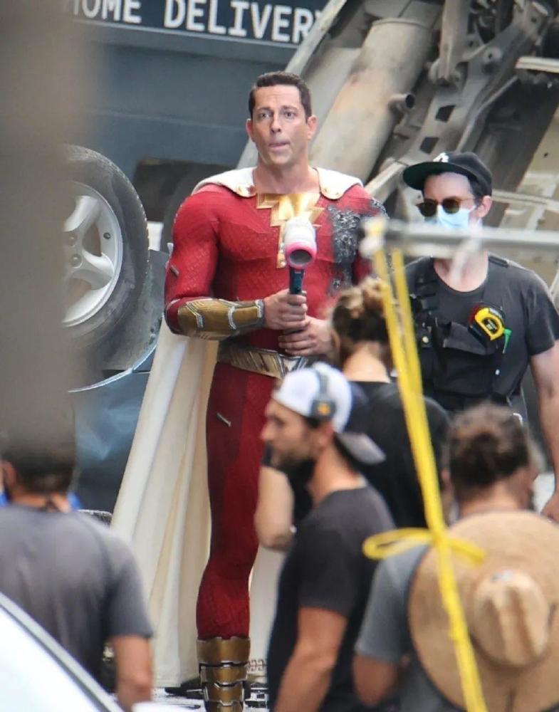 The latest stills of "Shazam! Fury of the Gods"! Shazam! Fight against the villains!