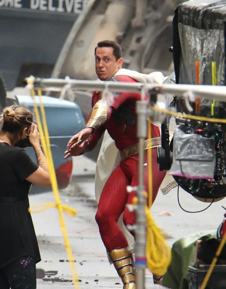 The latest stills of "Shazam! Fury of the Gods"! Shazam! Fight against the villains!