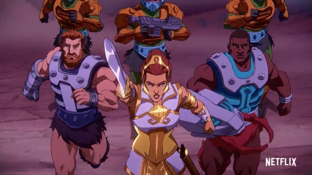 The official trailer for Netflix's "Masters of the Universe: Revelation" series has been exposed and will be launched on 7.23.