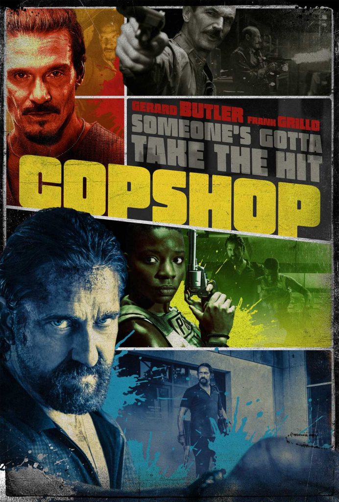 Gerard Butler's new film "Copshop" first exposure trailer
