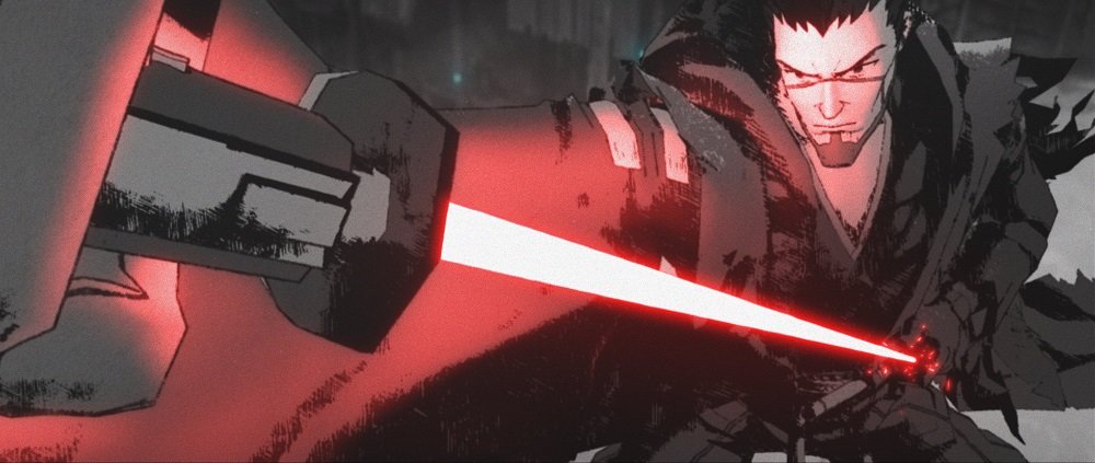 Japanese animation style "Star Wars: Visions" Exposure Trailer