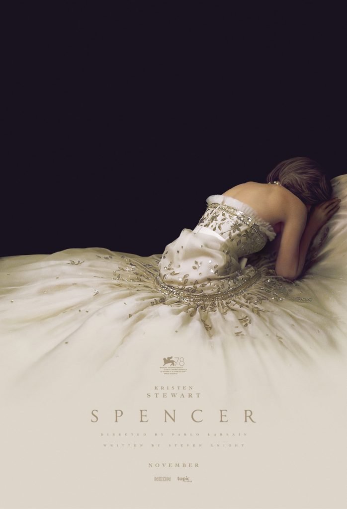 Kristen Stewart's Princess Diana biopic "Spencer" exposed poster