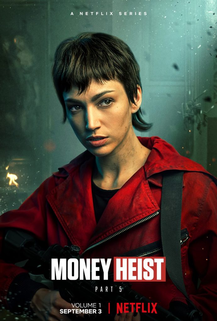 "Money Heist Season 5" releases character posters