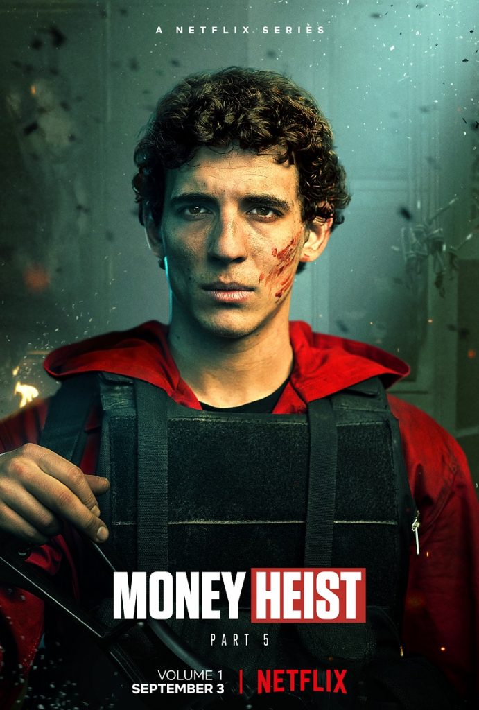 "Money Heist Season 5" releases character posters