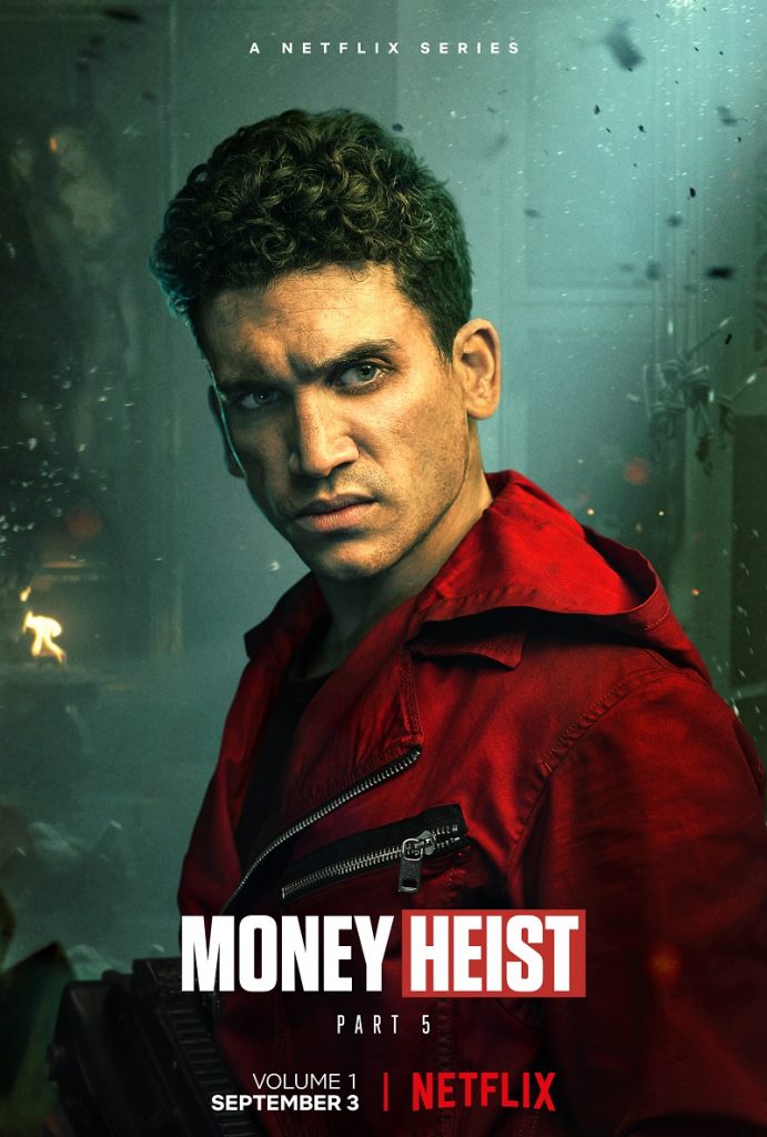 "Money Heist Season 5" releases character posters