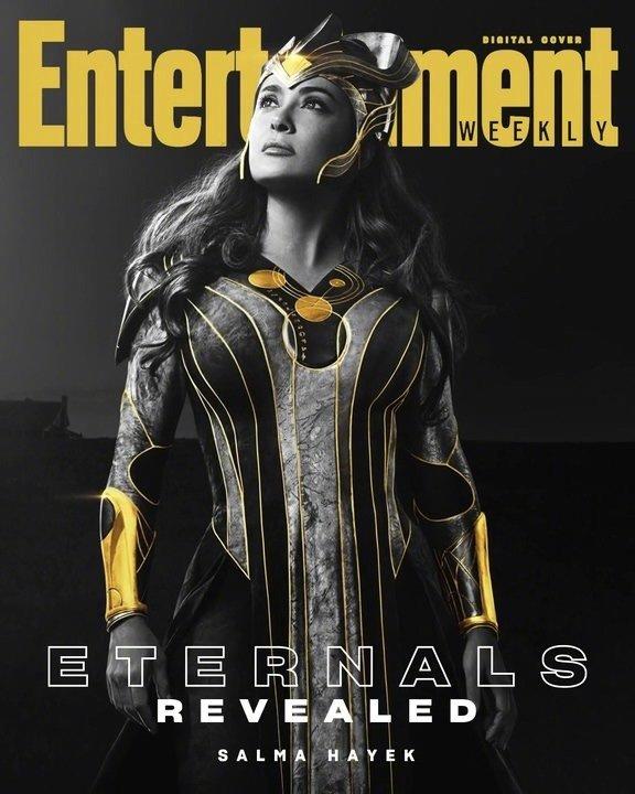 "The Eternals" characters appear on the cover of "Entertainment Weekly"