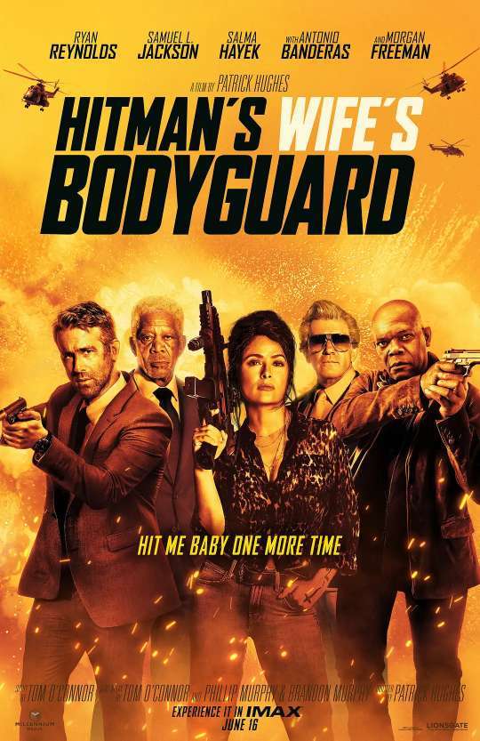 The Hitman's Wife's Bodyguard:Both entertaining and content