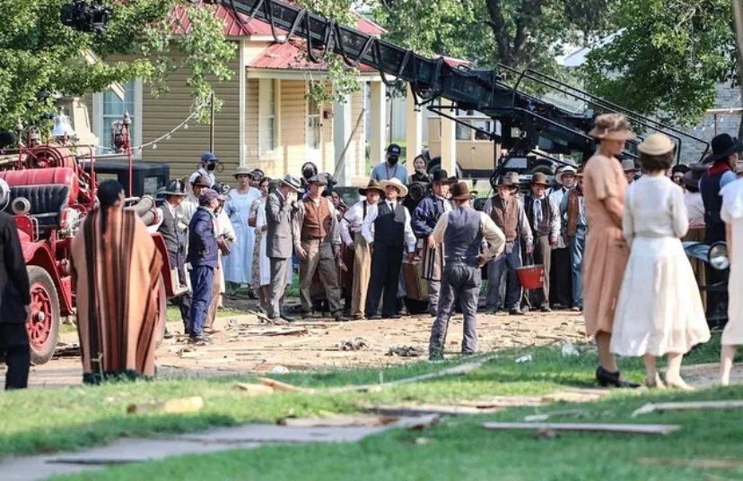 The latest live photos of "Killers of the Flower Moon"! 