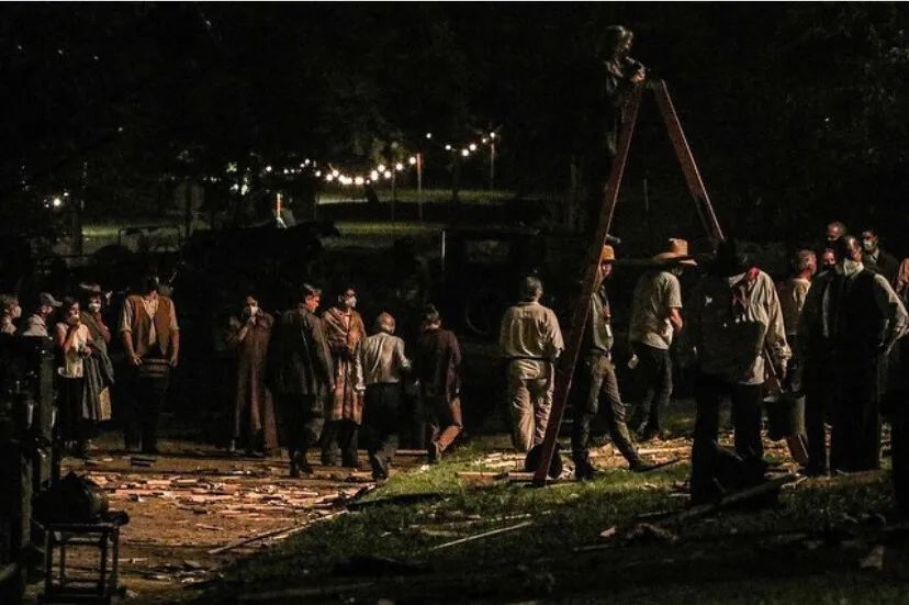 The latest live photos of "Killers of the Flower Moon"! 