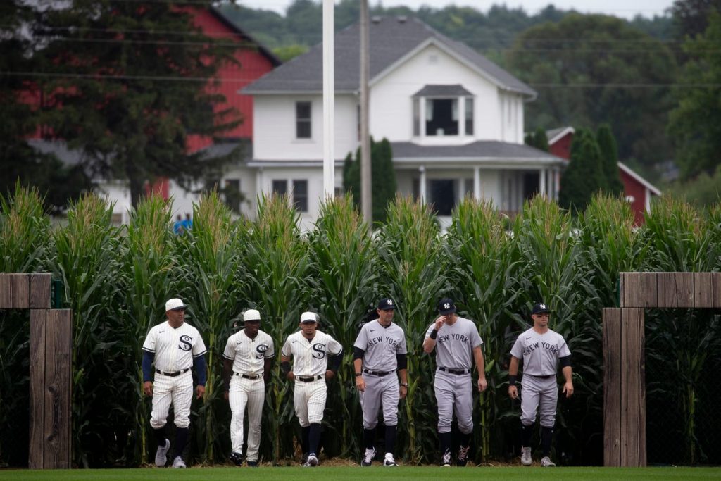 When the movie came into reality, Kevin Costner's movie "Field of Dreams" came true!