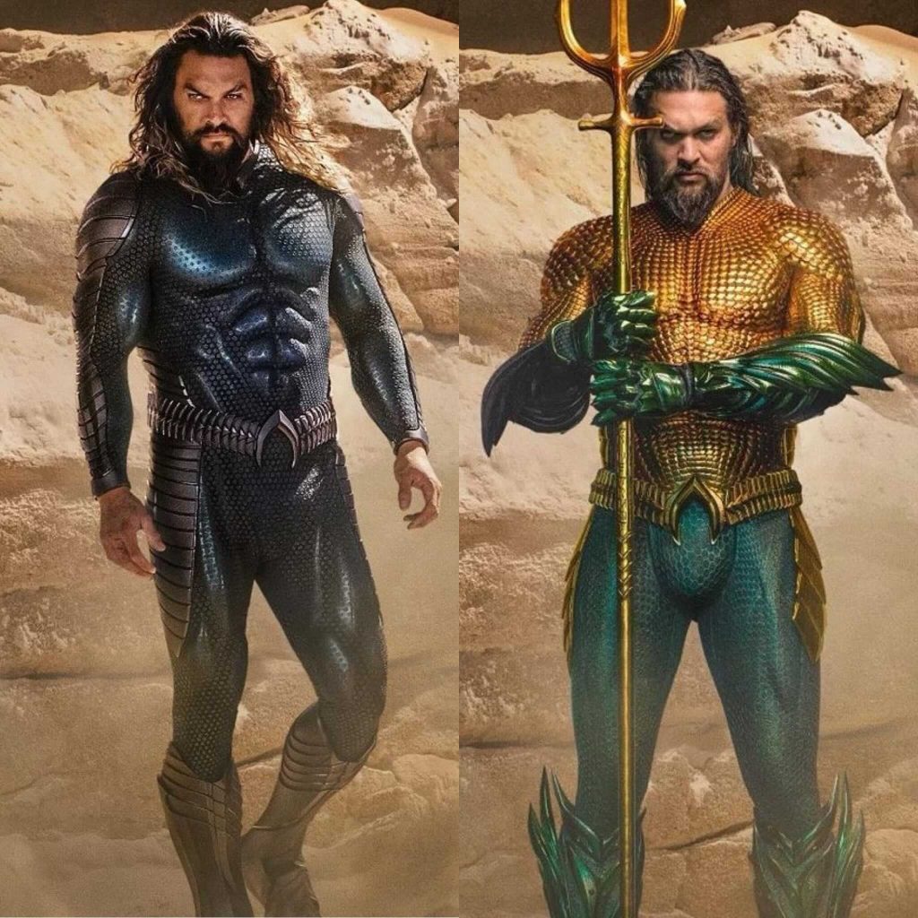 "Aquaman and the lost kingdom" announces Aquaman's new tabard