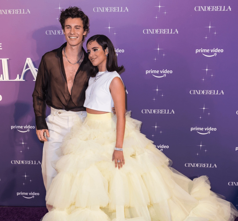 Camila Cabello appeared in the premiere of "Cinderella"