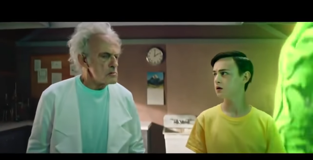 Does the live-action version of "Rick and Morty" look like this?