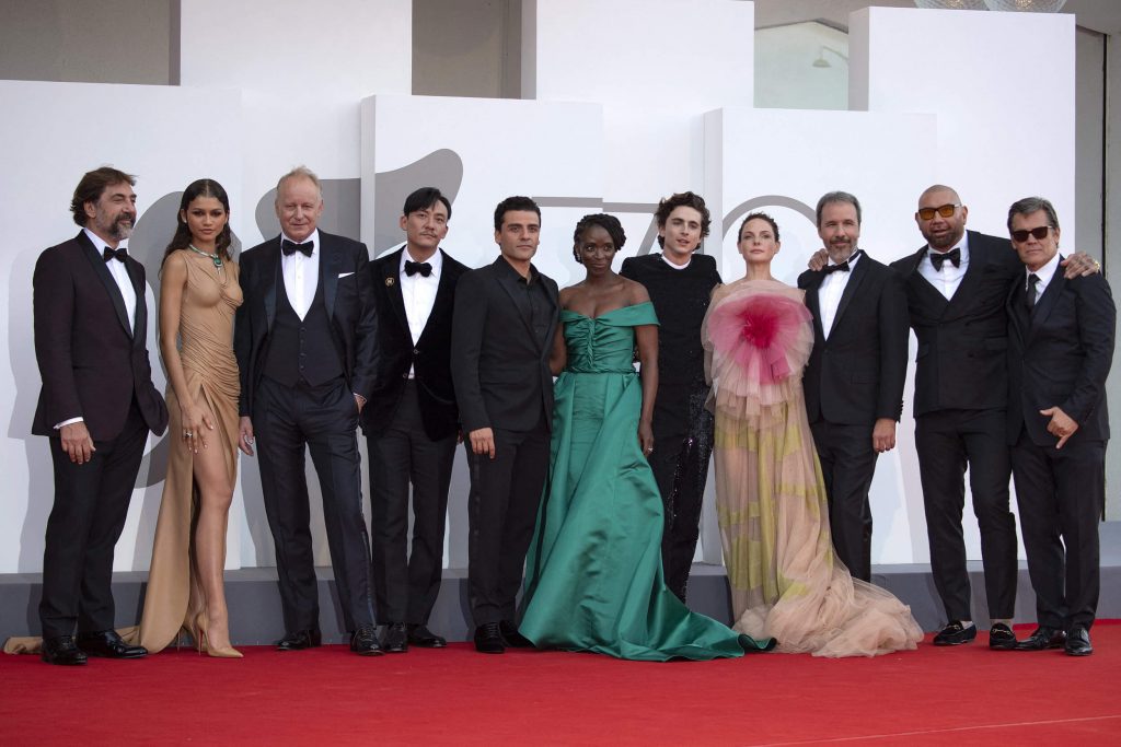"Dune" premiered in Venice, with leading actors such as Chalamet & Zendaya appearing