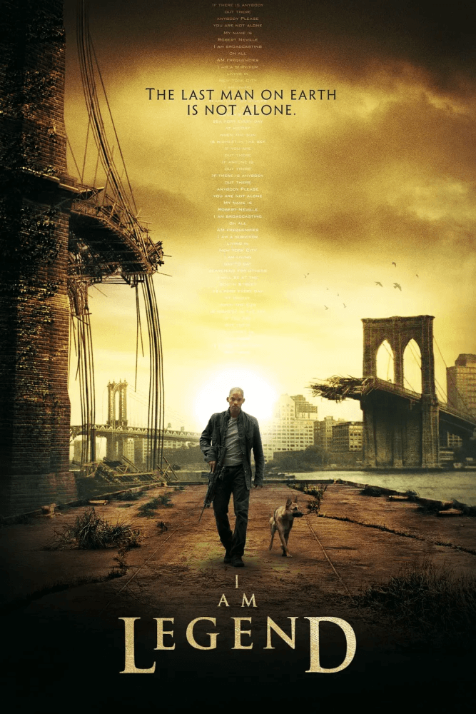 "I Am Legend": a template for apocalyptic games, one person and one dog guarding the zombie city