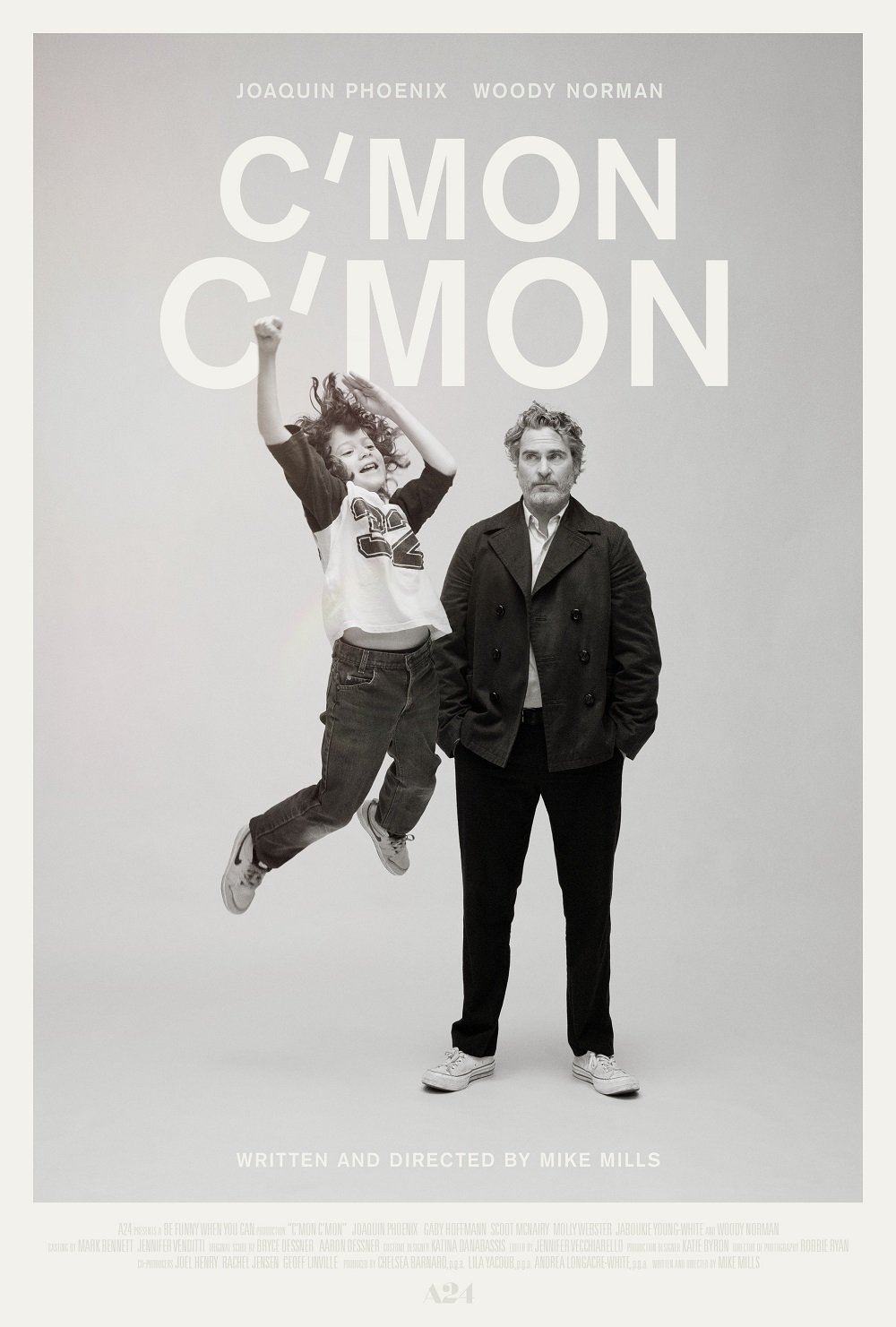 Joaquin Phoenix's new film "C'mon C'mon" first exposure trailer