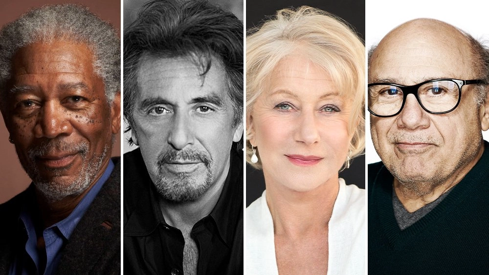 Morgan Freeman, Al Pacino, Helen Mirren, Danny DeVit collaborate on the new film "Sniff"
