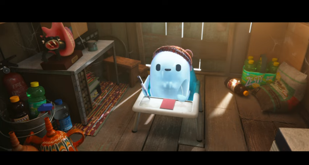 My mentally retarded robot friend "Ron's Gone Wrong" revealed the official trailer