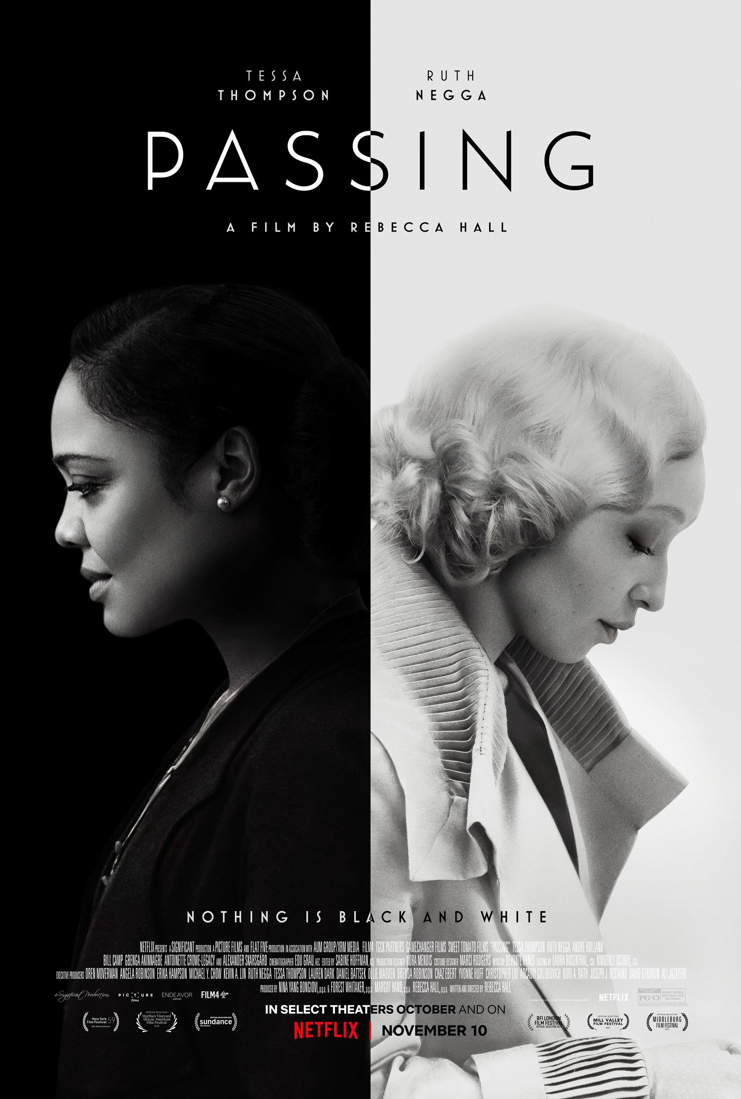 "Passing" revealed a trailer, in order to marry a wealthy businessman, black women posing as white