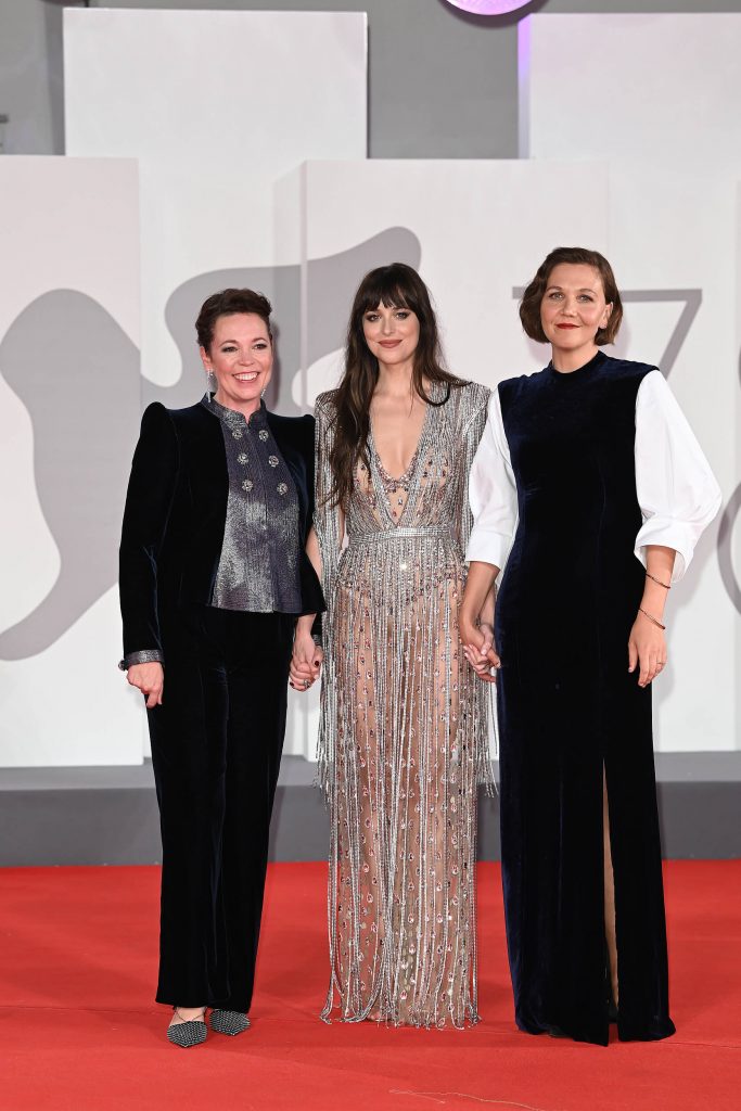 Several starring actors of "The Lost Daughter" debut at the Venice premiere