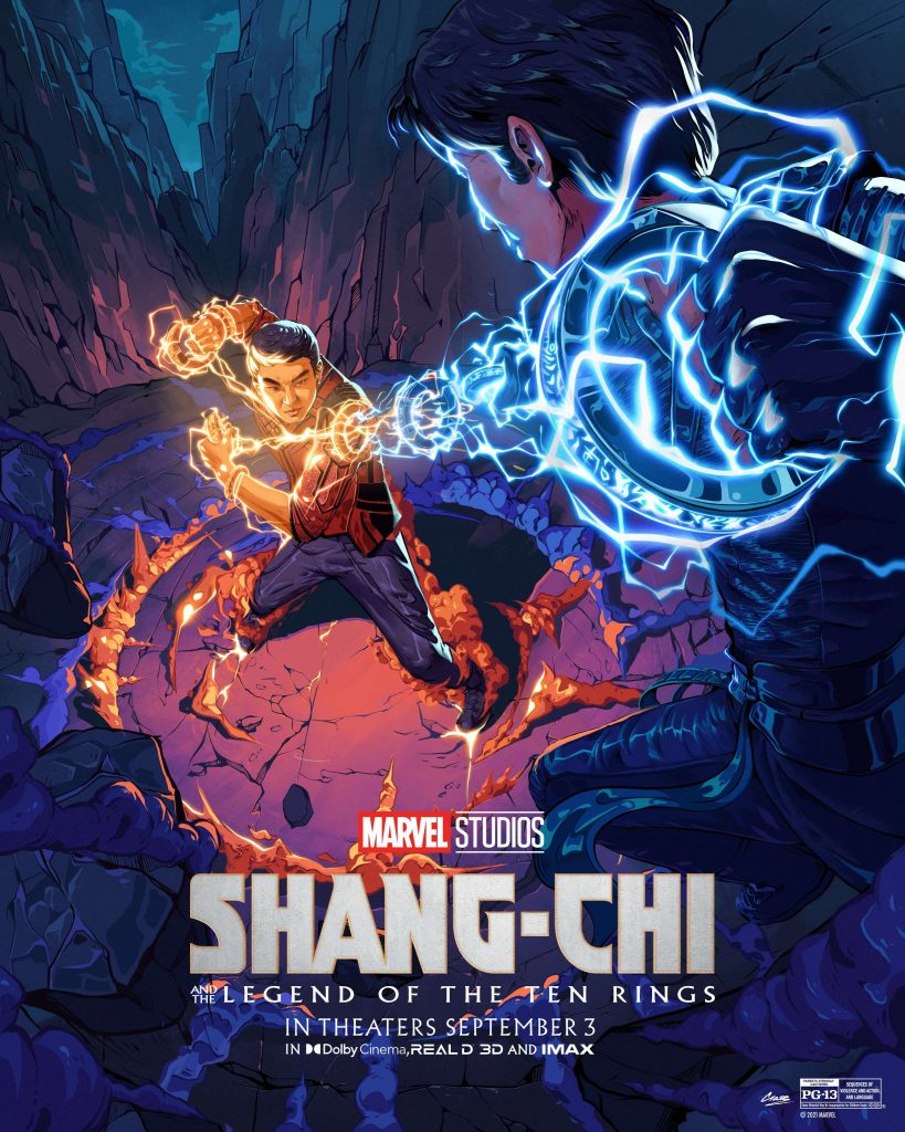 "Shang-Chi and the Legend of the Ten Rings" releases new art poster