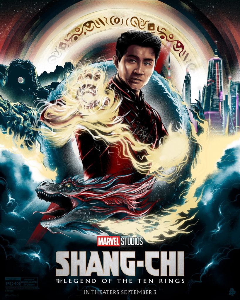 "Shang-Chi and the Legend of the Ten Rings" releases new art poster